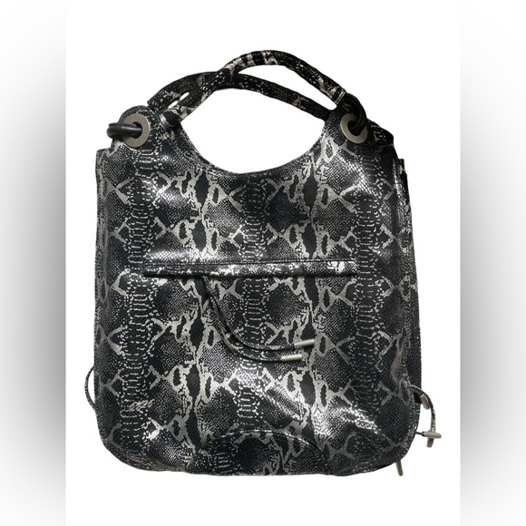 6126 Lindsay Lohan TEMPEST Python Handbag - Picture 4 of 12